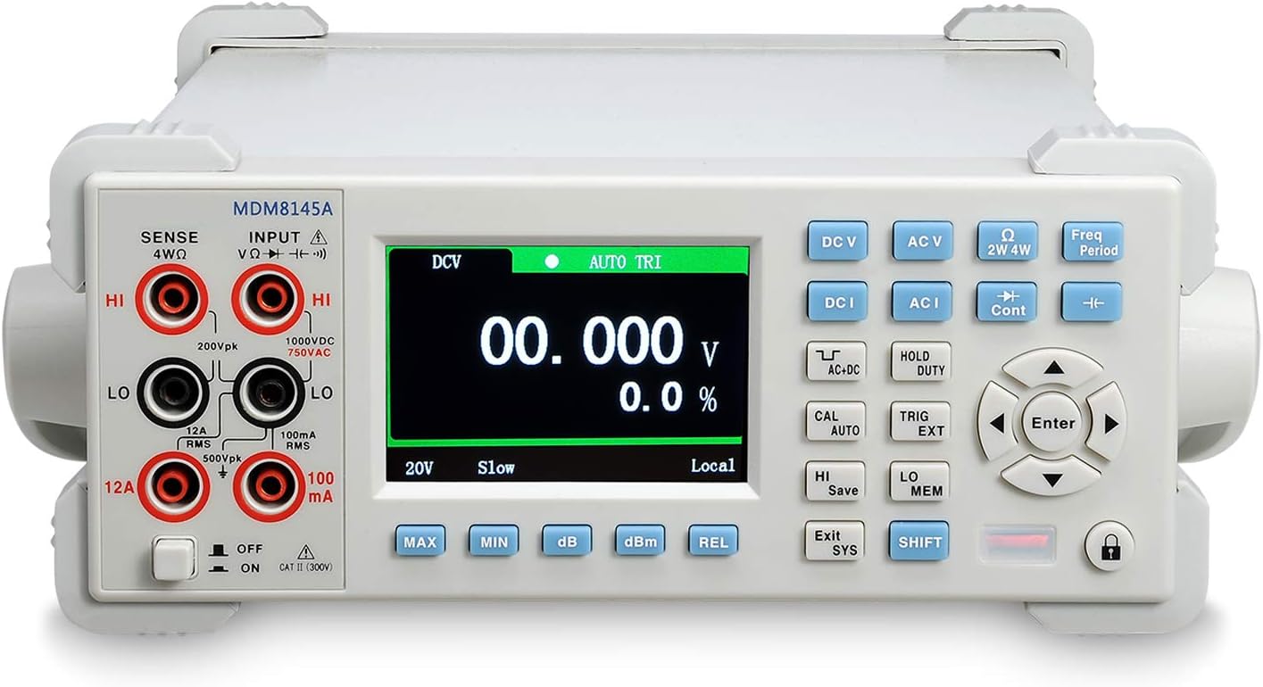 Digital Multimeter Bench High Precision 4.5 Digit with Capacitance Measurement MDM-8145A DMM