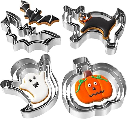 Halloween themed cookie cutters