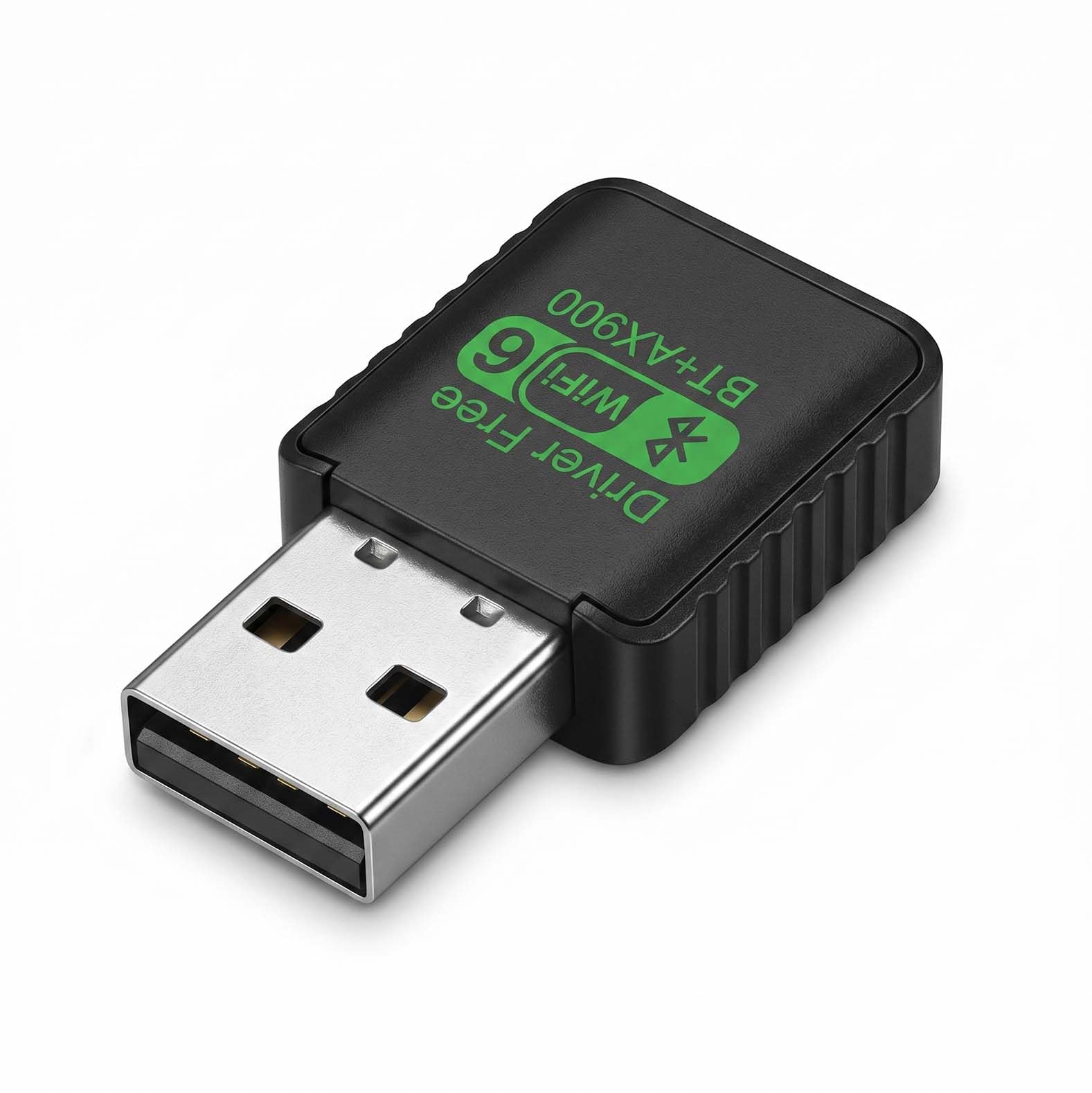 Adaptador WiFi 6 AX900 y Bluetooth para PC, Dongle USB Doble Banda 5GHz/2,4GHz con Antena, Receptor Inalámbrico para Windows Linux