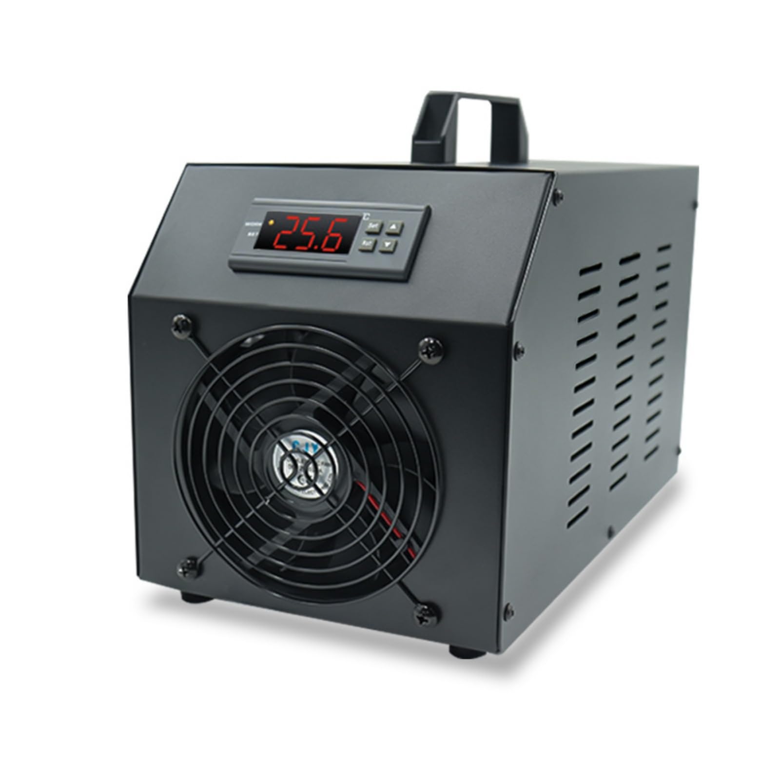 Gralara Refrigeratore con Display Digitale Compatto Silenzioso per Acquariofili, Acquario Marino, Pompa Dell Acqua E Tubo Inclusi