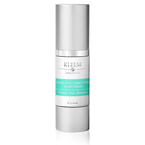 Kleem - Suero corrector de manchas oscuras, vitamina C que mejora el resplandor y suero facial de retinol con ácido hialurónico, suero iluminador e