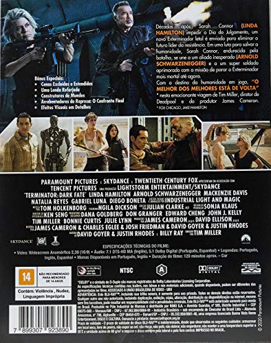 O Exterminador Do Futuro: Destino Sombrio [Blu-Ray Steelbook]