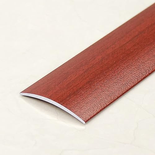 Tira de umbral para despegar y pegar de 35.4 in de largo, cubierta de umbral de puerta, bordes biselados, tiras de transición de borde de rampa