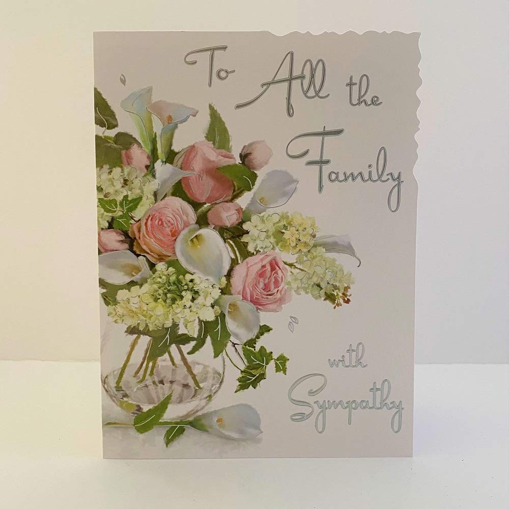 Geburtstagskarte 'Special Daughter' – Mit Rosa Rosen, Champagner & Geschenken, 15,2 X 22,9 Cm, Mit Umschlag