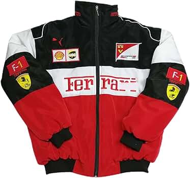 Amazon | [JDCDHRQQ] ジャケット メンズ F1 レーシングカー フェラーリ