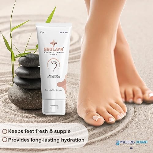 Miniatura 3 de Goldy Crema hidratante de pies no grasosa para hombres y mujeres con aloe vera, vitamina E y glicerina para todo tipo de piel (1.76 oz)