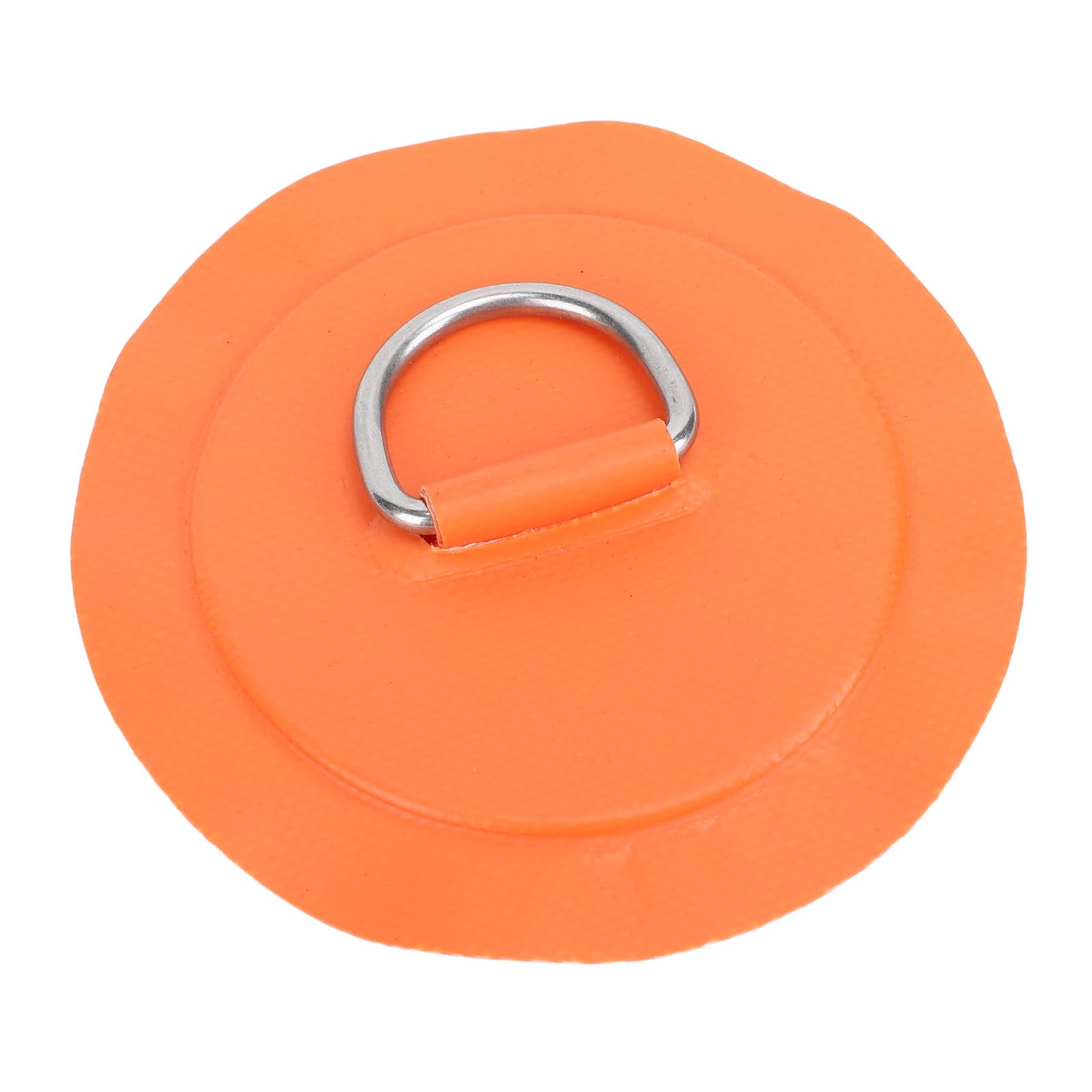 Kit Toppa con Anello a D, Toppa per Paddle Board in PVC e Acciaio Inossidabile, Cuscinetto Circolare per Barca con Attacco Corda Elastica per Gommone Kayak Dinghy Stand Up Paddleboard