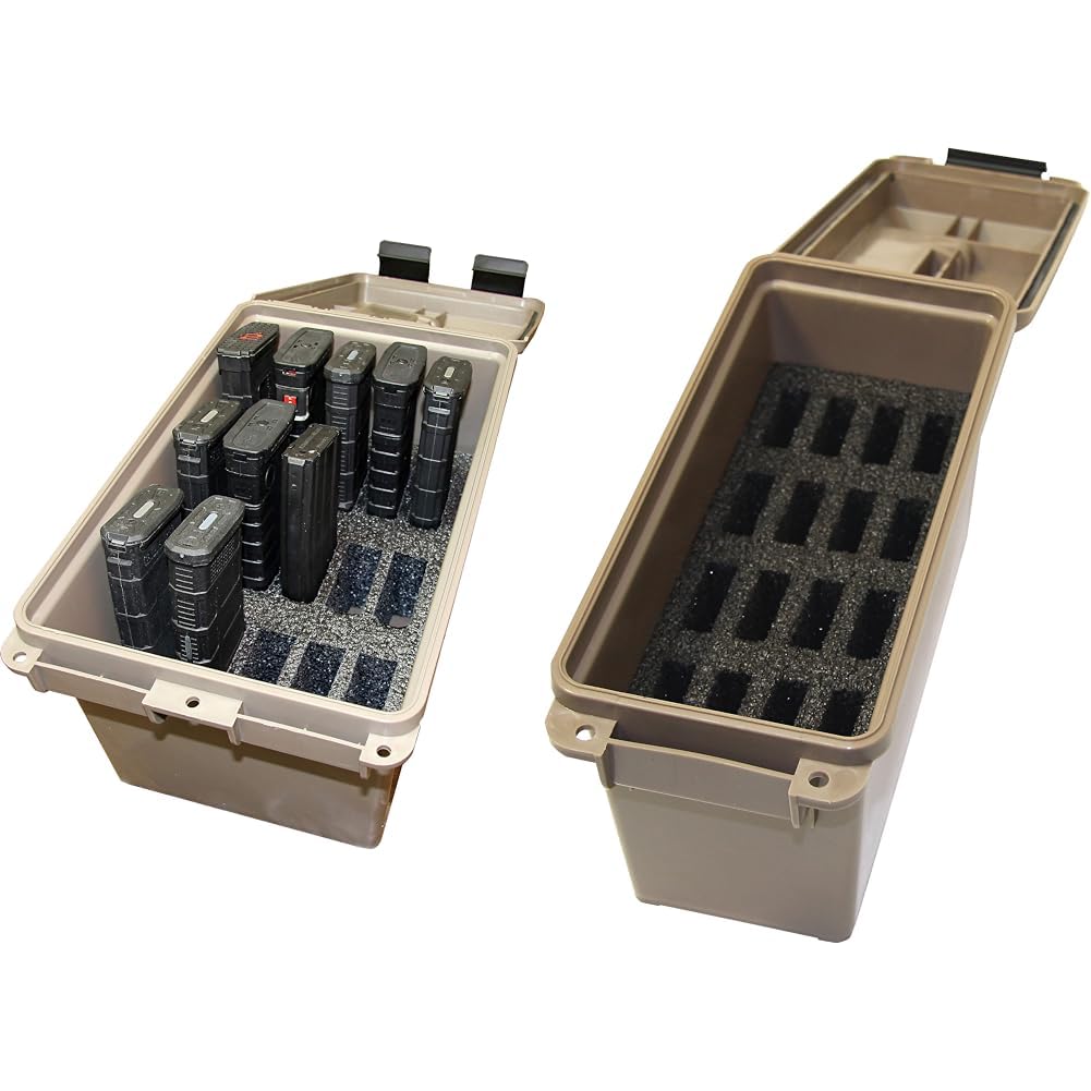 MTM TMC15 Tactical Mag Can and MTM TMC1911 Tactical Magazine Can 1911 for Pistol Magazine Storage