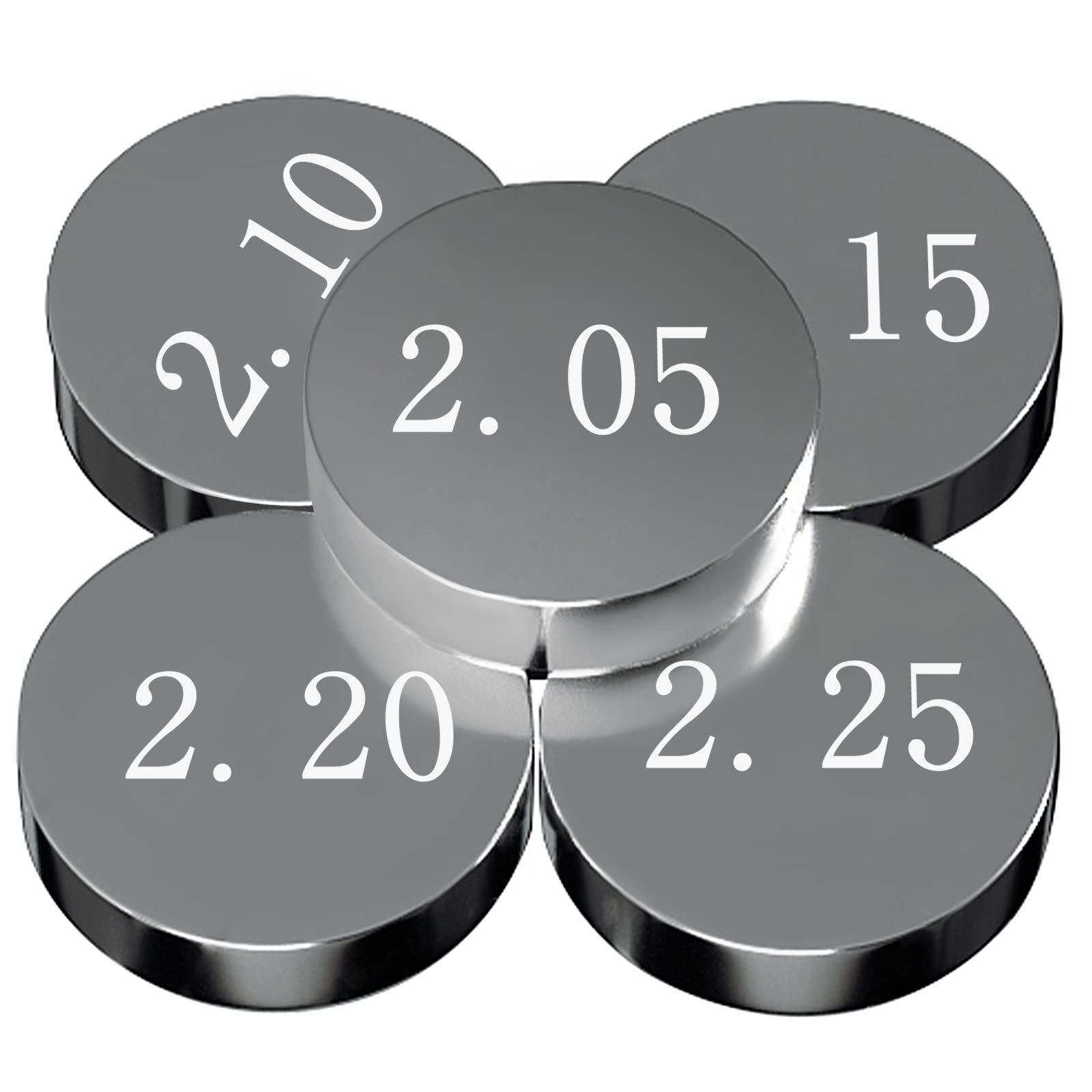 AHL Durchmesser: 10.0mm 3 x 28pcs 1.85mm-3.20mm Ventileinstellplättchen Ventil Shim Ventile einstellen für 1290 SUPER 2014-2015/400 XC-W 2008-2010/690 / ENDURO 2008-2015