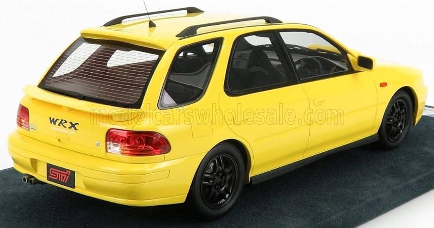 ENGUP 1/18 スバル インプレッサ WRX ワゴン 1994 イエロー Amazon | ENGUP 1/18 スバル インプレッサ WRX スポーツワゴン