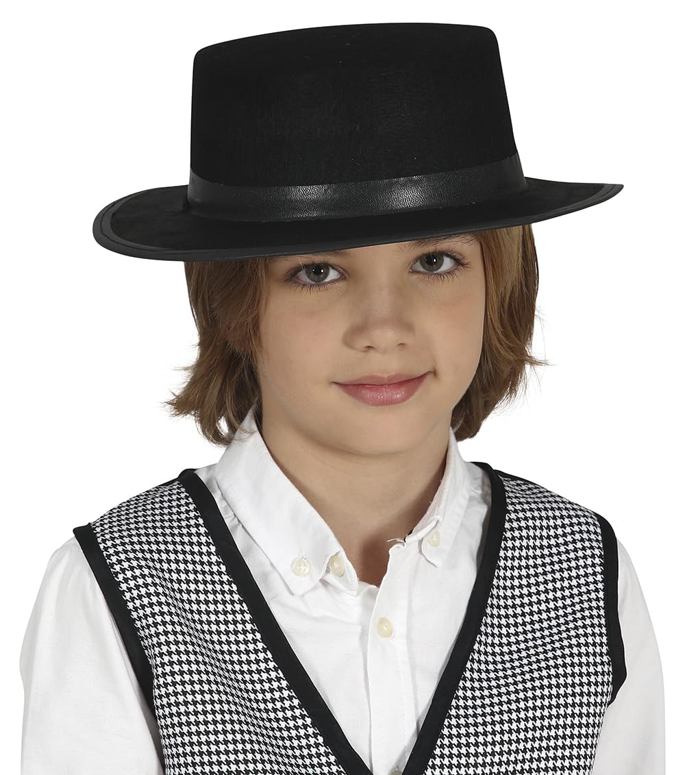 FIESTAS GUIRCA HAT CORDOBES BLACK CHILDREN'S