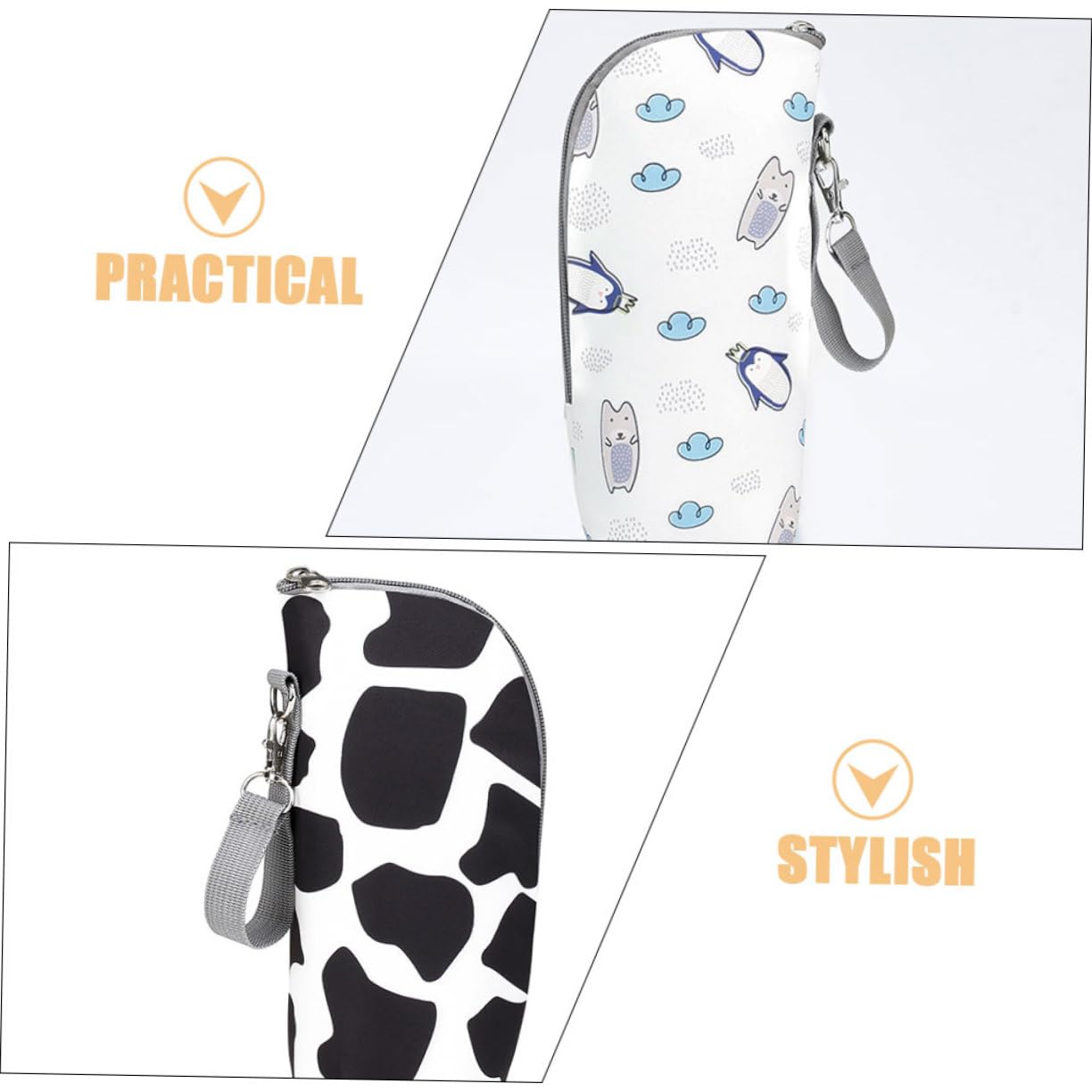 Yardwe 3 Series Bolsa para Biberones Bolsa Térmica para Biberones Térmica para Viajes Almacenamiento De es Calentador De es De Viaje Organizador De 2 Piezas x 3