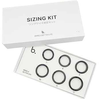 b.ring Bling Smart Ring Dedicated Size Kit, Size 7 - 12 US Standard, Ring Sizer