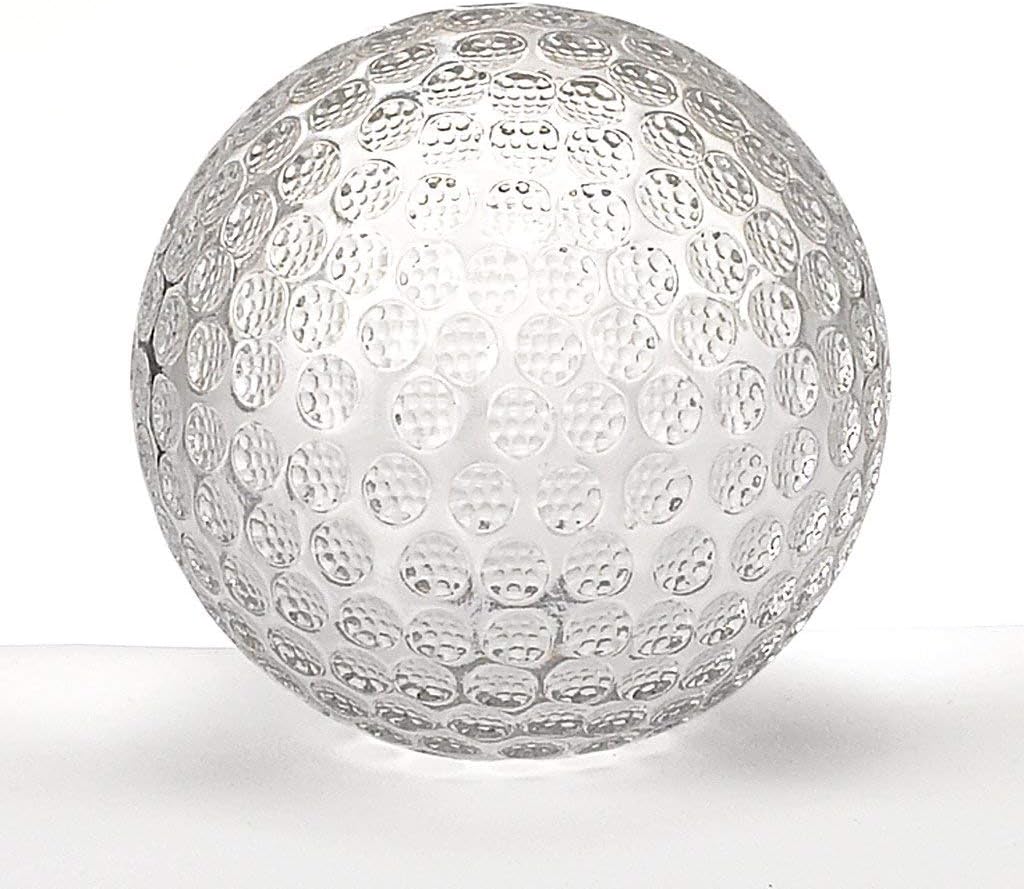 Badash Crystal Golf Ball Paperweight, Clear
