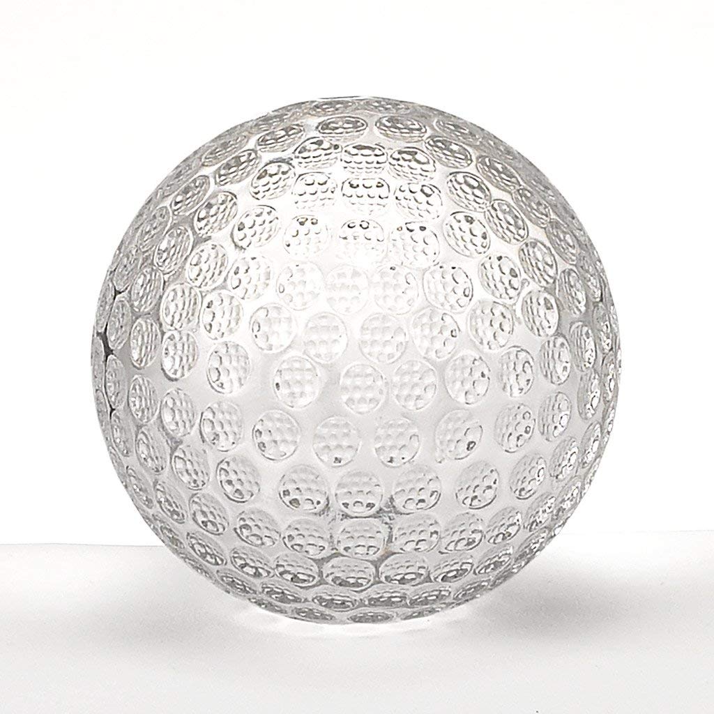 Crystal Golf Ball Paperweight, Clear