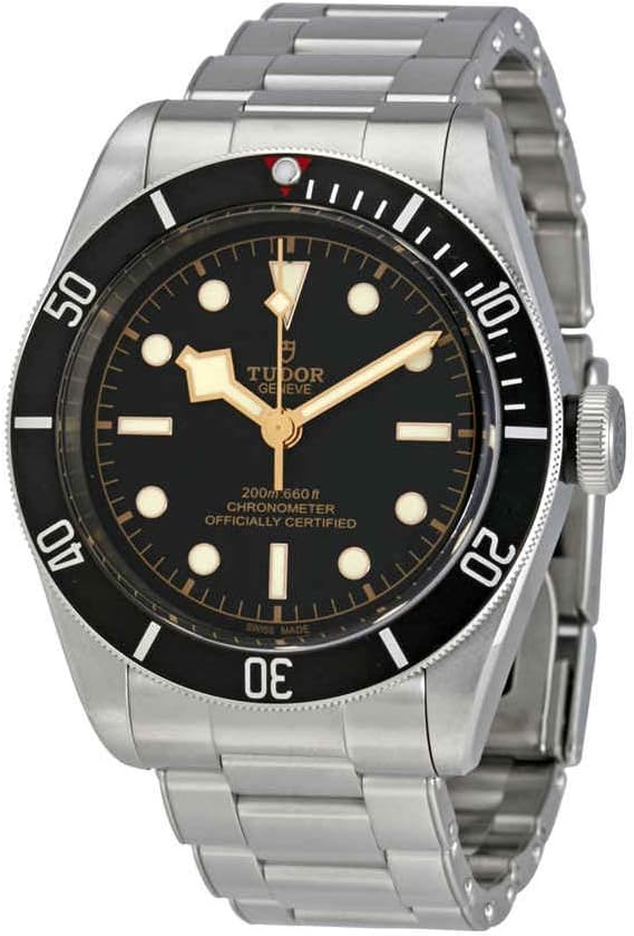 Tudor Heritage Automatic Chronometer Black Dial Mens Watch