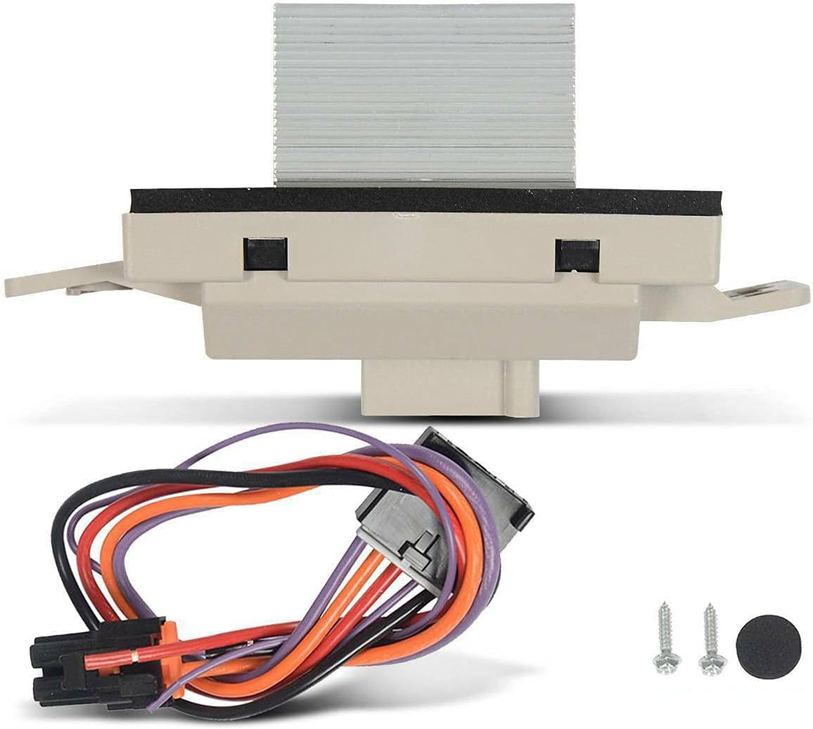 YHTAUTO HVAC Heater Blower Motor Resistor - Replacement for Chevrolet Silverado Suburban GMC Sierra Envoy Yukon Cadillac Buick Oldsmobile Isuzu Pontiac Saab Select Model