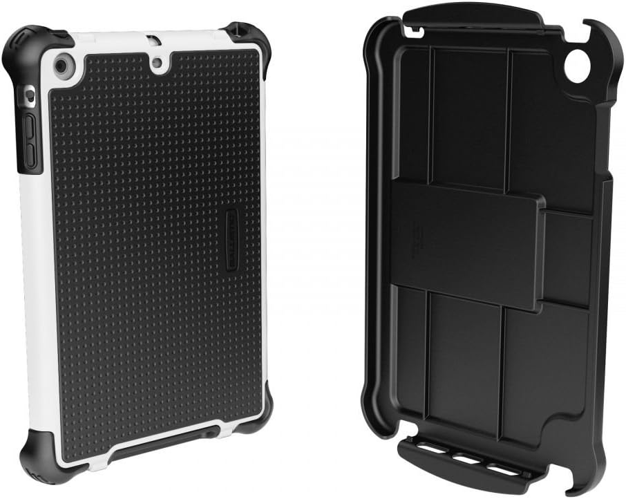 Ballistic Tough Jacket Case with Retina Display for iPad mini, White/Black (TJ1284-A08C)