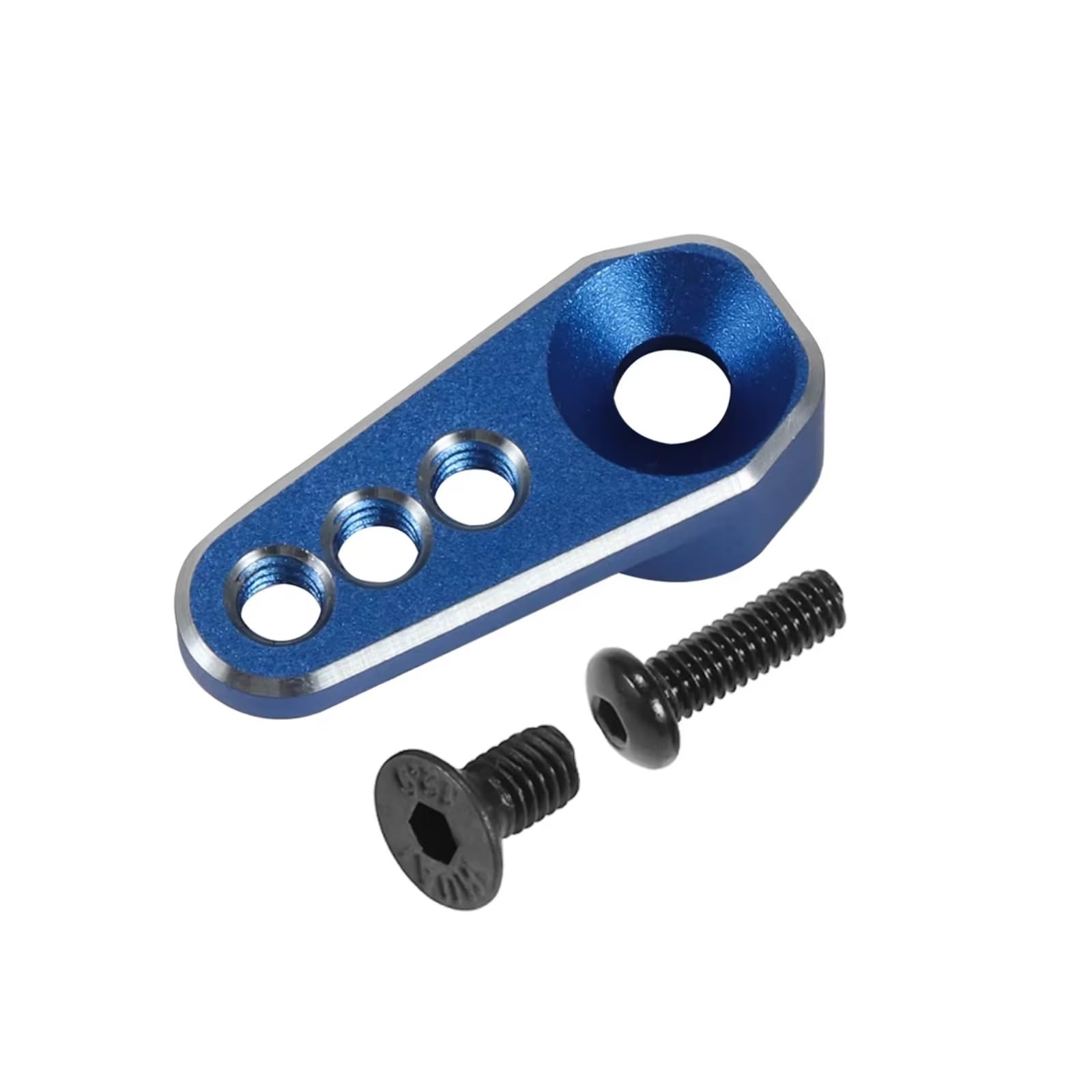 for TRX4M for Defender for Bronco 2065A 1/18 Aluminum 25T Servo Horn Tooth Steering Arm RC Crawler Car Upgrade Accessories RC Car Accessories(Blue)