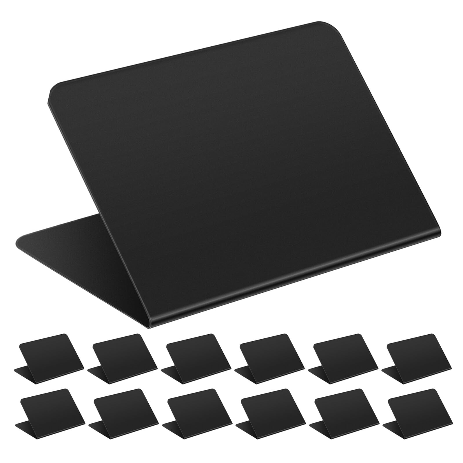 Mini tableau noir ardoise effaçable pour décoration de table de fête - 8