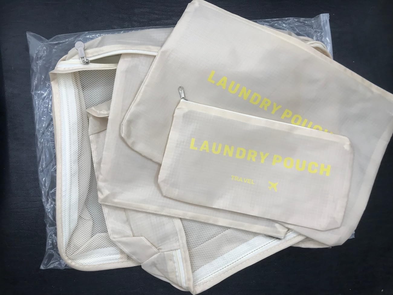 Laebevon 6 Pcs Packing Cubes, Multi-functional Clothing Sorting Packages, Travel Carry On Luggage Organizers Storage Bags, Travel Packing Compression