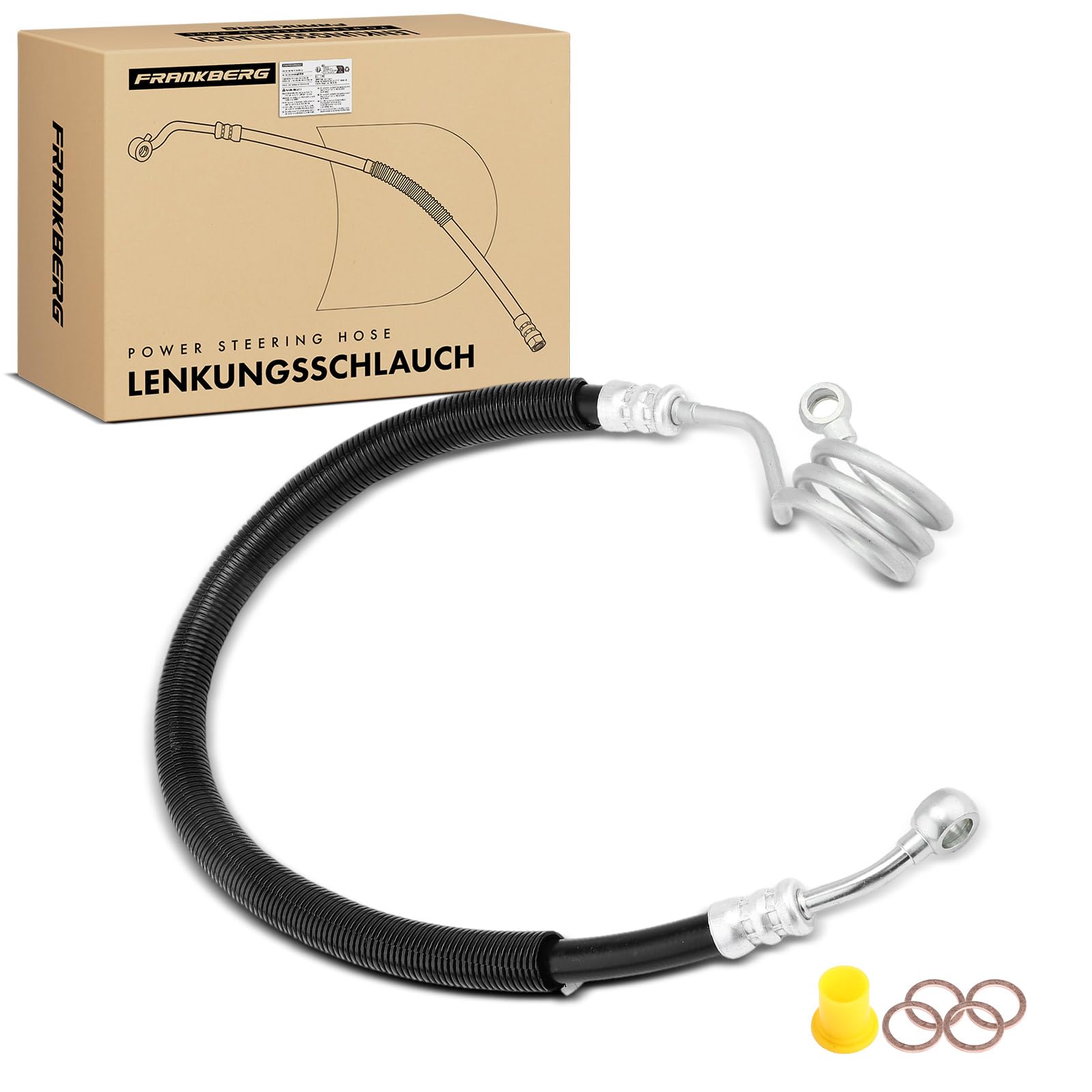 Frankberg Servosterzo Tubo flessibile Compatibile con A4 Avant 8D5 P.a.s.s.a.t Variante 3B5 A6 Avant 4B5 4B6 A4 8D2 P.a.s.s.a.t 3B2 Replace# 57670