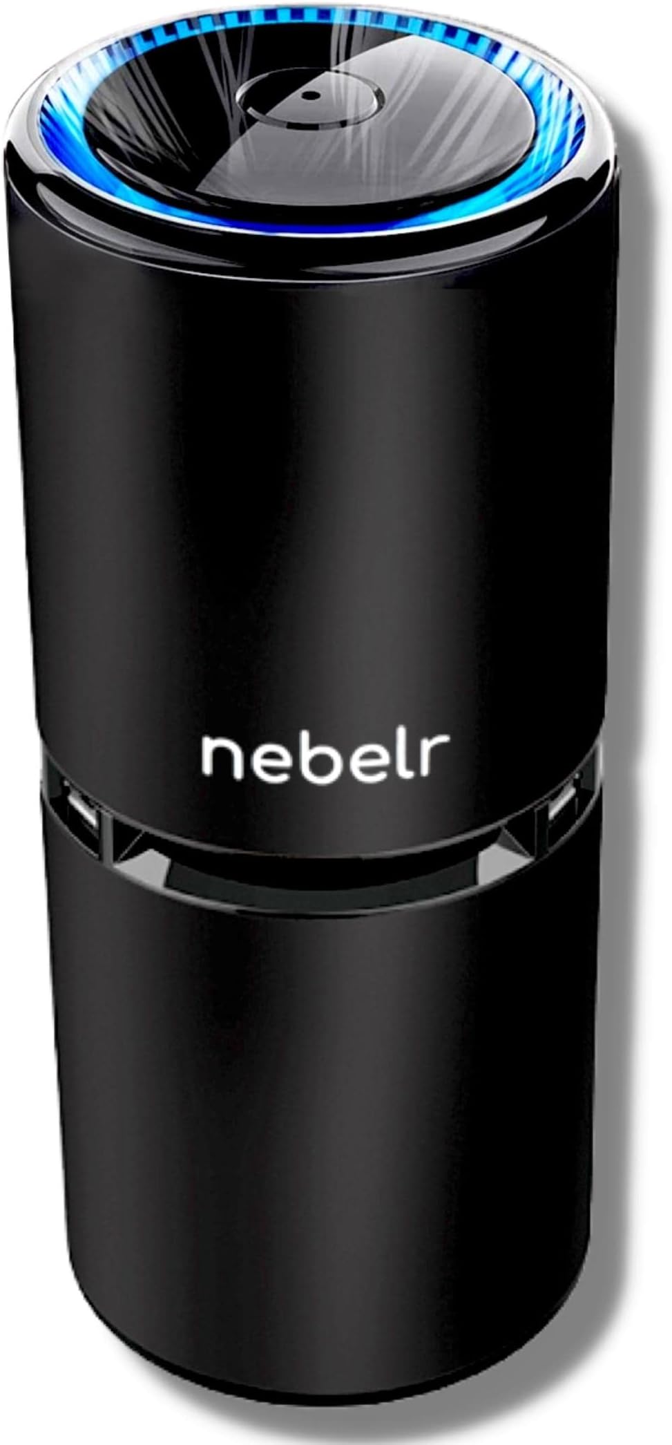 Nebelr IonDrive 205 Car Air Purifier Ionizer (NCAP-4) – Designed in Japan by Kyoto Machines, 10 Million Negative Ions, Removes PM2.5, Smoke, Odor, Dust, Portable USB Air Cleaner for Car, Home & Office