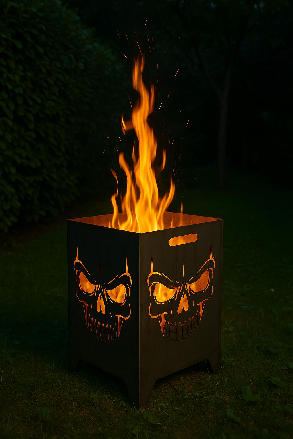 Feuerkorb Totenkopf 212031