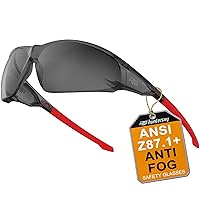 Vista 15 de HTS HUNTERSKY ANSI Z87.1 Gafas de seguridad antivaho envolventes transparentes, gafas de laboratorio para pickleball y química con resistencia a