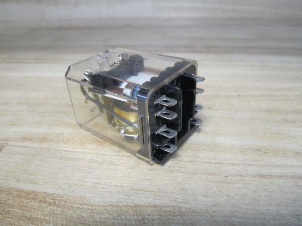 TE CONNECTIVITY/POTTER & BRUMFIELD KUP-11A15-12 Power Relay, DPDT, 12VAC, 10A, Plug in