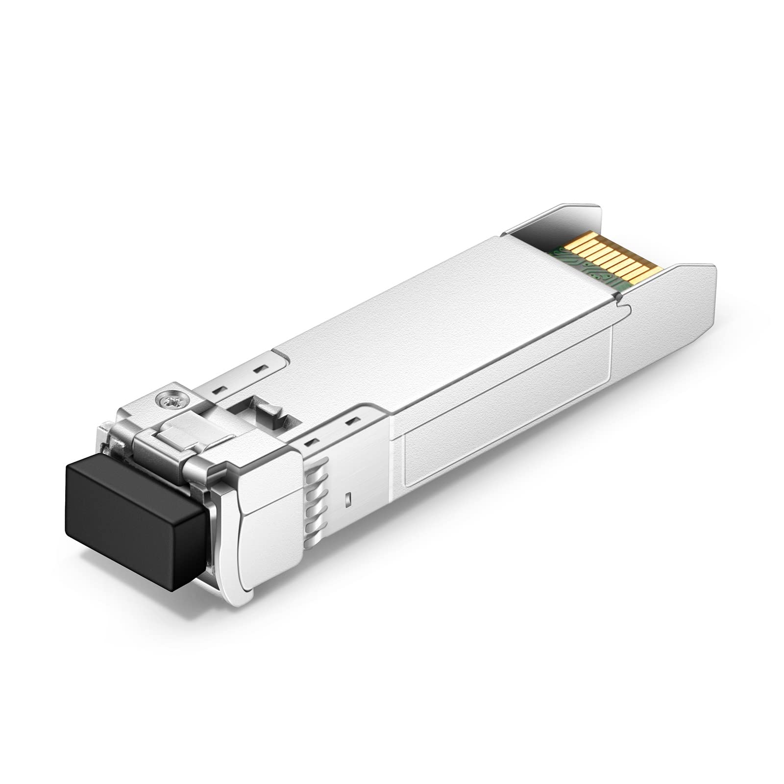 Une Paire d'émetteurs-récepteurs SFP+ Bidi 10 G, 10 GBase-BIDI 1270 nm/1330 nm SMF, jusqu'à 10 km, Compatible avec Cisco, Ubiquiti, D-Link, Supermicro et Autres commutateurs Ouverts