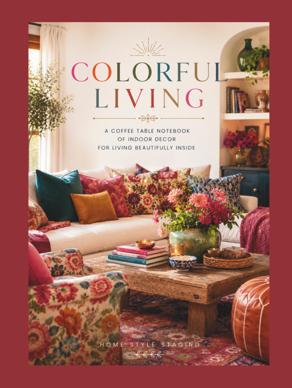 Faux livre décoratif Colorful Living pour sublimer votre table basse