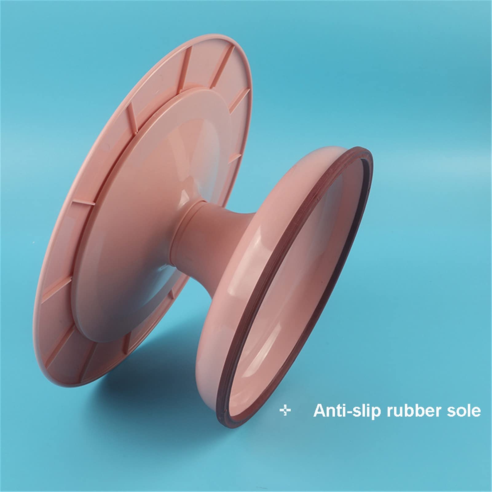Tortenplatte Drehbar ABS Frosted Plastic Cake Drehteller 11 Zoll Swivel Kuchentisch Rotierende Standkuchen Basis Gebäck und Bäckereizubehör (27 * 20,5 * 12,5 cm) Kuchen dekorieren Verbrauchsmaterial K