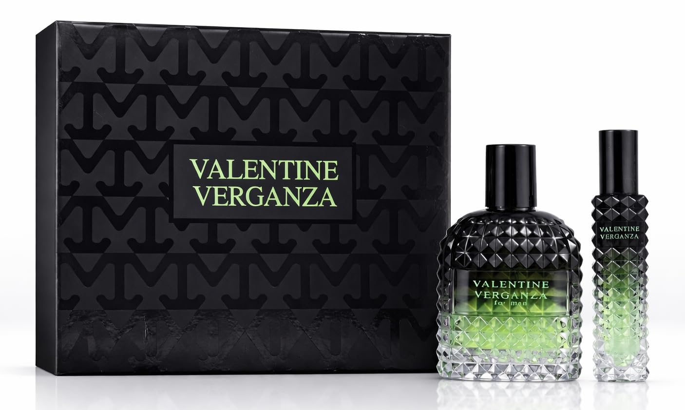 VENEZIO PROFUMO Valentine Verganza Cologne for Men's, Premium Glass Bottle with Oriental Notes, Eau de Parfum and 3.4 Fl Oz / 100ML + 30ML Travel Spray, Fragrance for Men Gift Set - Image 8