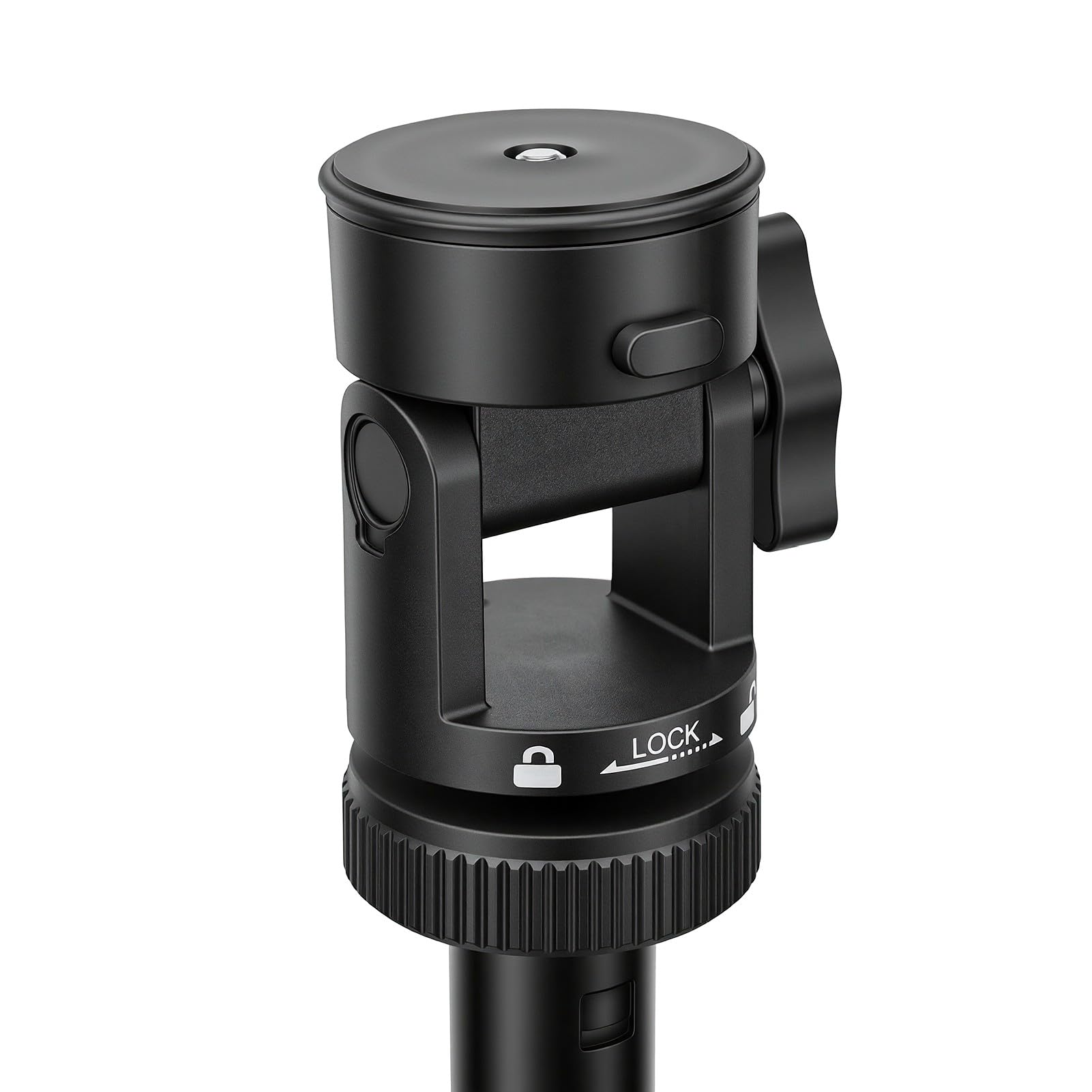 GOWENIC Treppiede per Fotocamera Allungabile da 6,99 Piedi | Altezza 6,99 Piedi, Spazio di Archiviazione da 16,54 Pollici, Blocco Rapido, Lega di Alluminio + ABS, Filettatura da 1/4 di