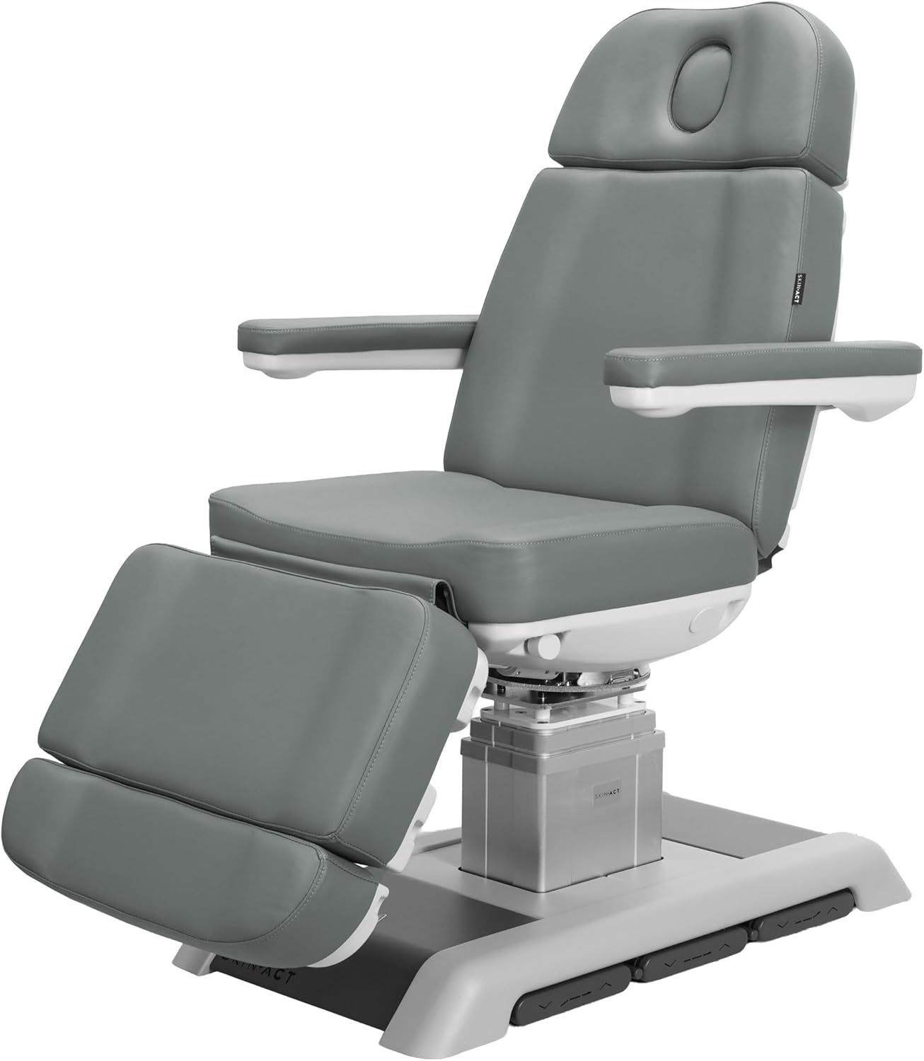 Reset and Lock buttons on the side of the SKINACT Marco Electric Medical Spa Treatment Table