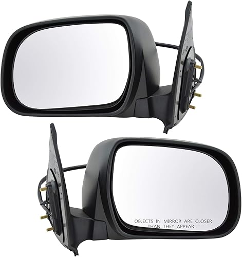 Espejo lateral eléctrico plegable izquierdo y derecho par conjunto para camioneta Toyota Tacoma Pickup