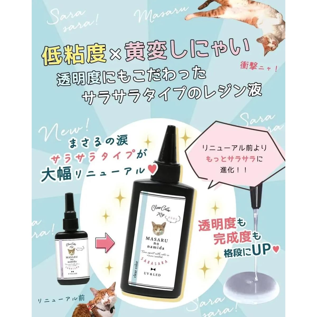 Amazon.co.jp: GreenOcean まさるの涙 サラサラタイプ (クリア) 低粘度