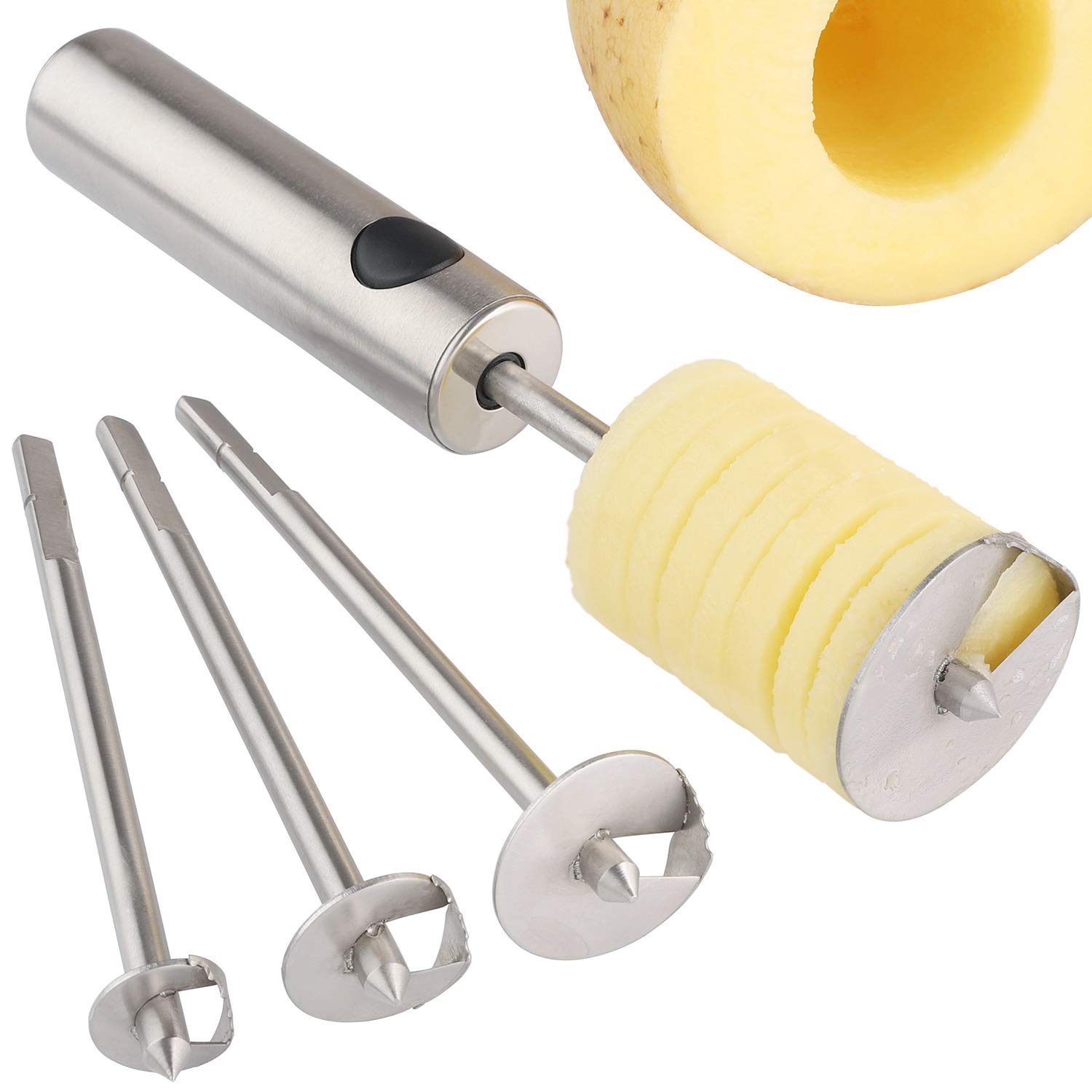 OUTIL（ウティ）PATALON CUERS Amazon.com: Veggie Core Drill Stainless Steel Vegetable Spiral