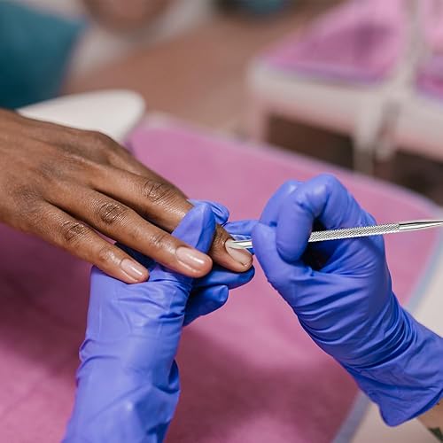 Miniatura 4 de Herramienta empujadora de cutículas, empujador de cutículas de acero inoxidable, removedor de cutículas, herramientas de esmalte de uñas de gel,