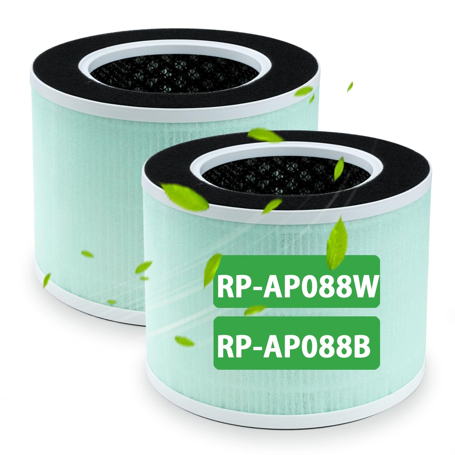 Vhbw Filtro Aria Sostitutivo Per Renpho RP-AP088-F2 - HEPA 13 + Carbone Attivo - 6