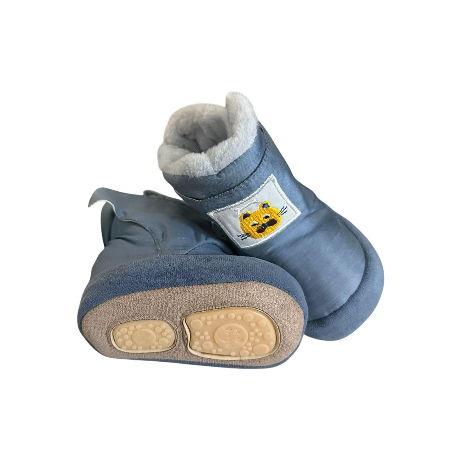 Woolen Booties for Babies – Hand-Knitted Soft Wool Baby Booties for Newborns & Infants | Warm Winter Baby Shoes for Boys & Girls-image-3
