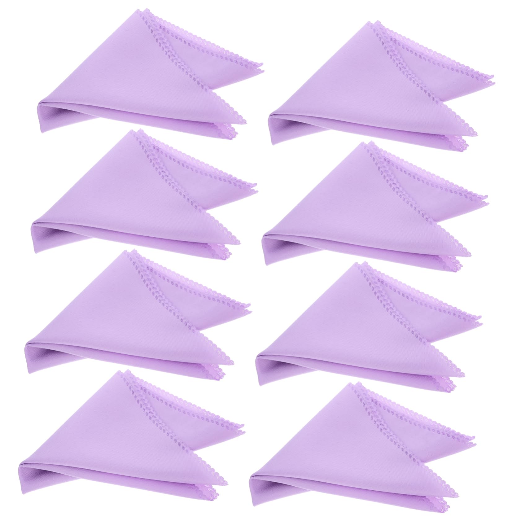 Servilletas de mesa sofisticadas de tejido duradero para decoración elegante de bodas