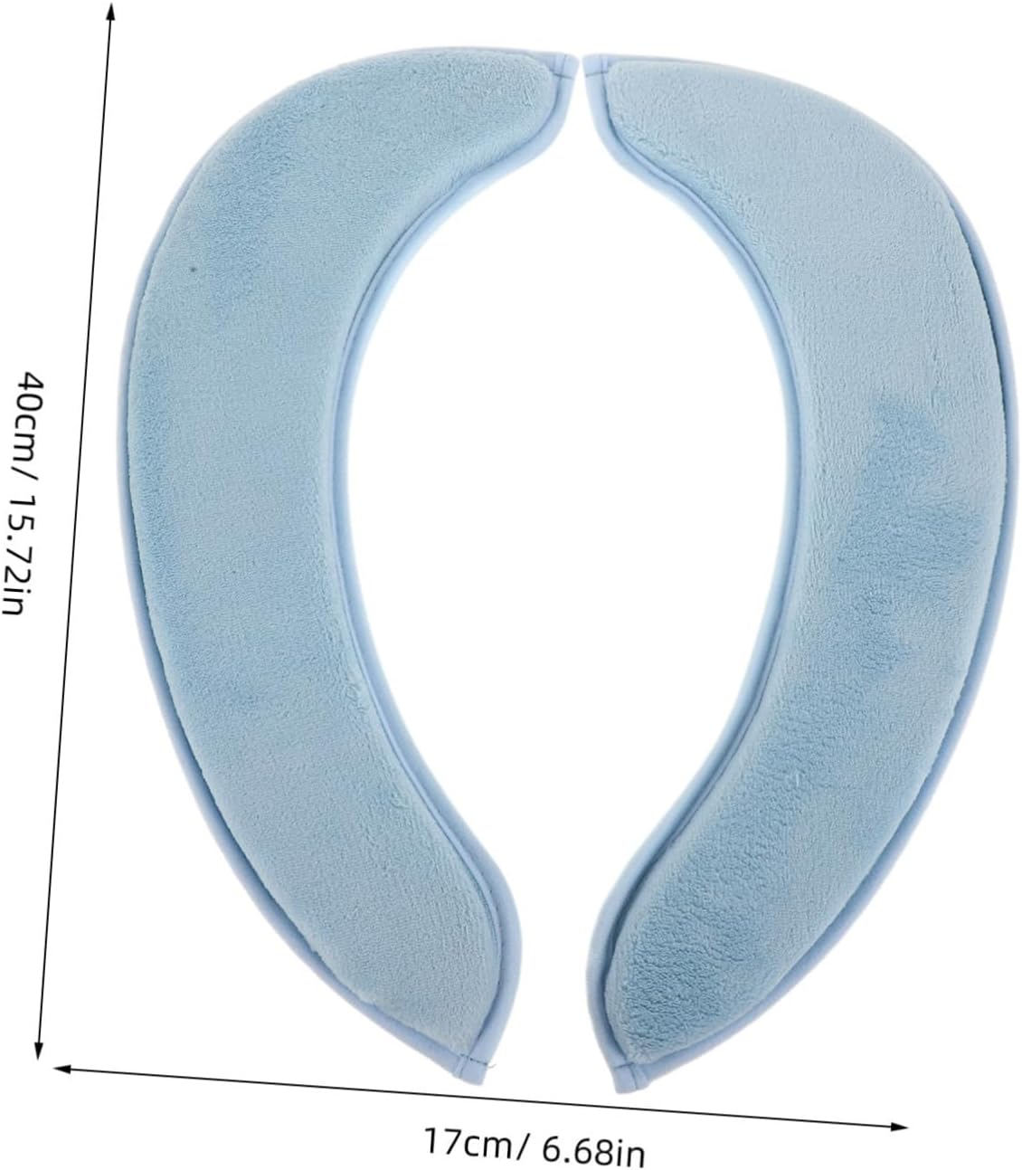 Sticky Toilet Seat Lid Covers Cozy and Comfortable Fleece Washable Padded Seat Covers