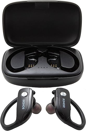 Auriculares Bluetooth inalámbricos verdaderos (negro)