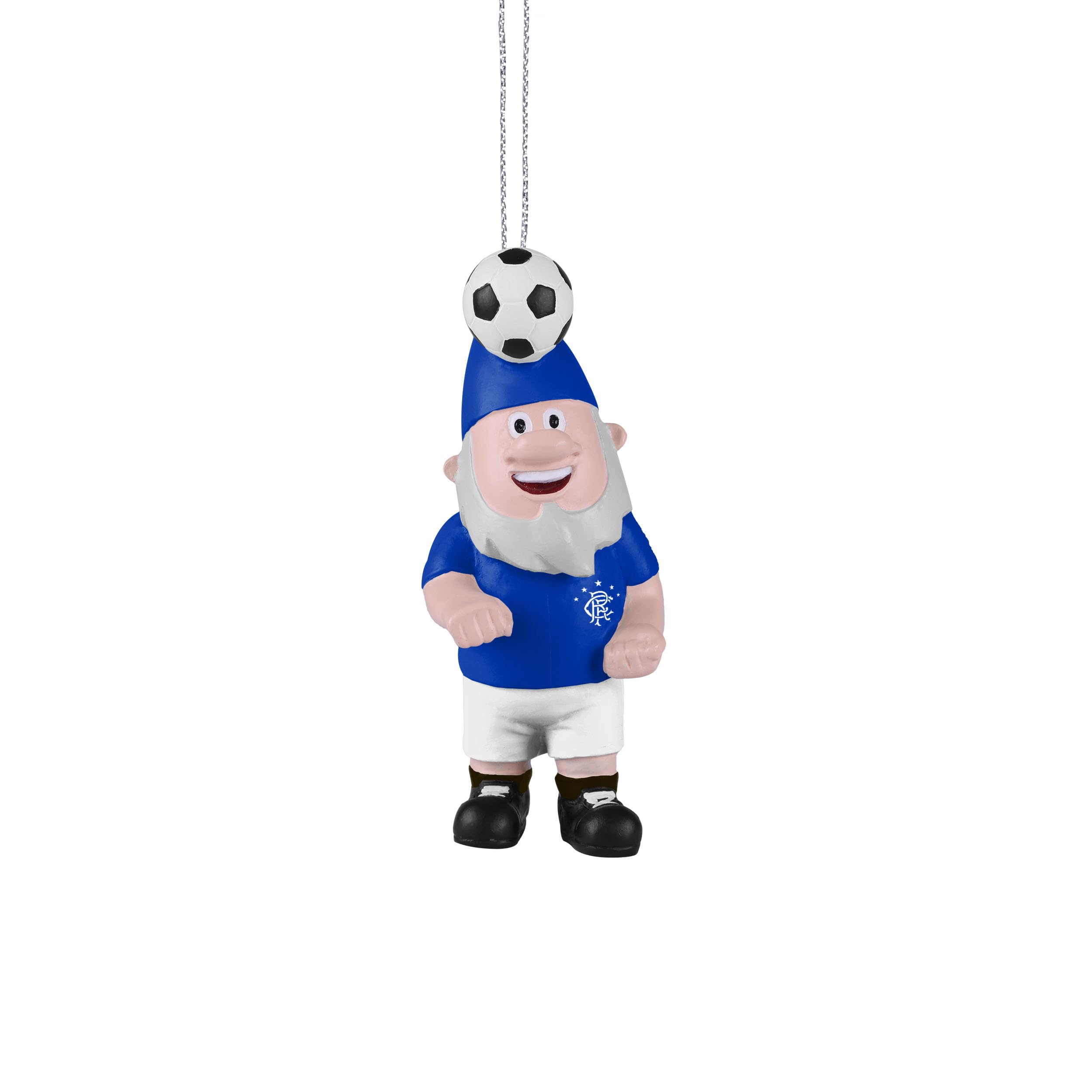 Foco Blue Officially Licensed Rangers Fc Football Gnome Christmas Ornament