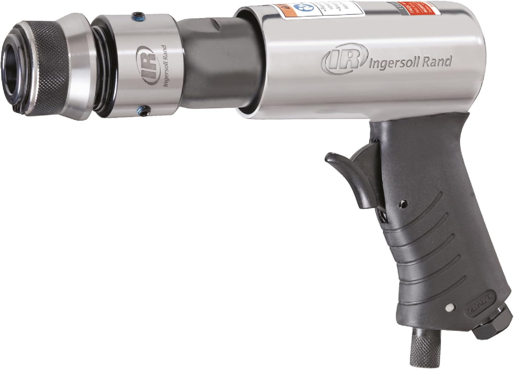 Ingersoll Rand 114GQC Air Hammer Kit with Quick-Change 3-Piece Chisel Set, Ergonomic Grip, Heat-Treated Steel Barrel for Durable Cutting, Chipping, & Scraping in Automotive & Industrial Applications