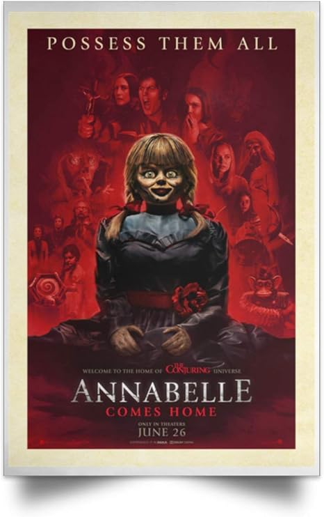 Amazon Co Jp Annabelle Comes Home 19 映画 ポスター壁紙 フルサイズ 装飾 寝室 リビングルーム 24 X 36 プリント 16 X24 Diy 工具 ガーデン