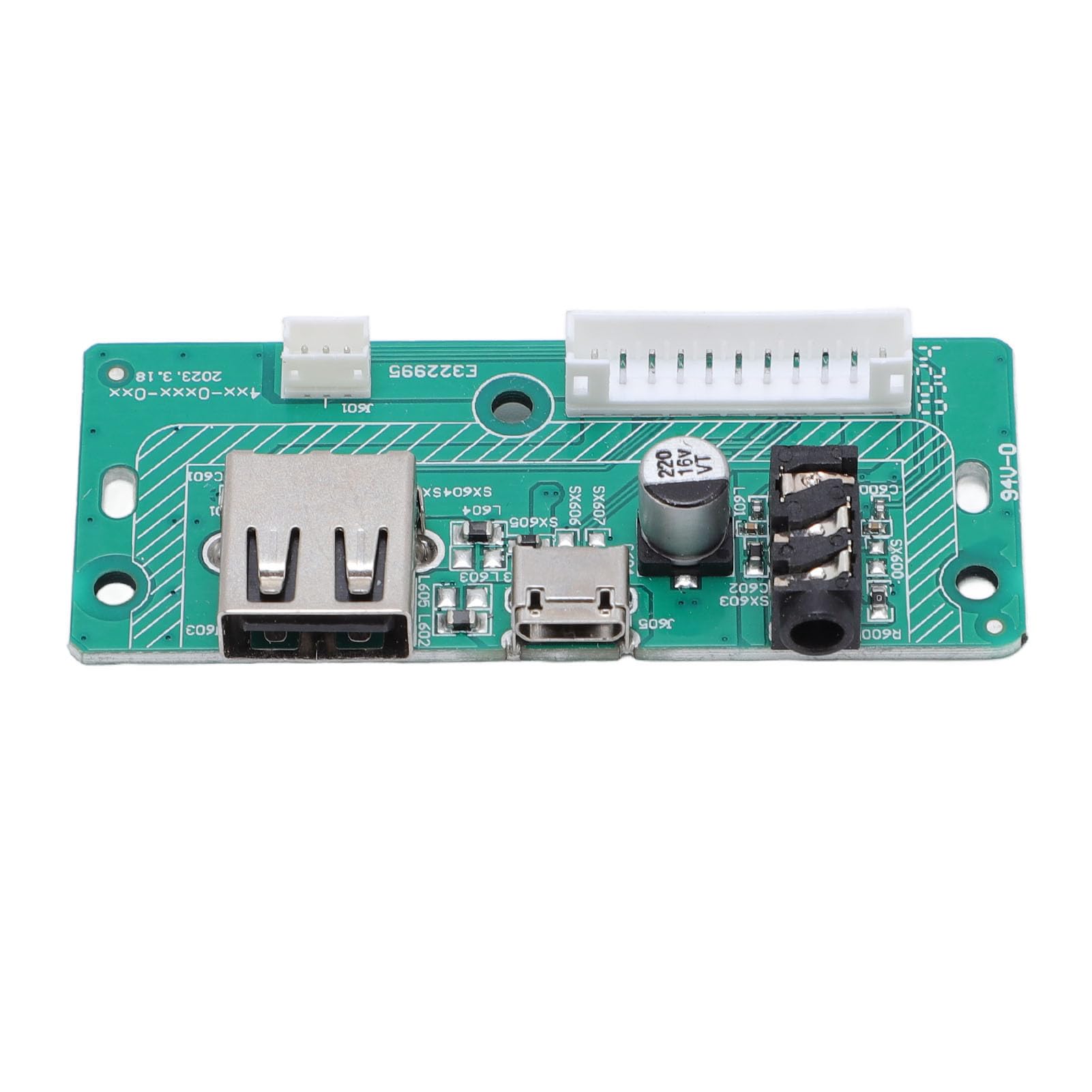 Annadue Module de Port de Chargement de Haut-Parleur, Port de Chargement USB, Prise Sonore, Remplacement Rapide de la Carte de Circuit imprimé pour Charge 3 Version TL