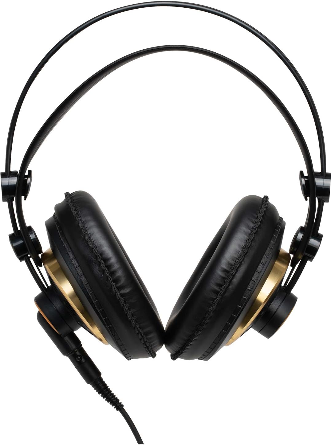 Best Deal Product AKG K240 Studio Over-Ear Semi-Open Professional Headphones Bundle with Blucoil 6-FT Headphone Extension Cable (3.5mm), and Full-Sized HardBody Pro Headphone Case